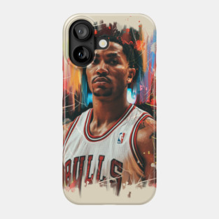 Derrick Rose basketball Phone Case