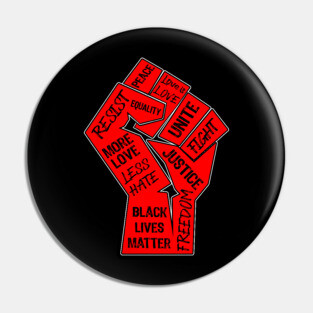Civil Rights Fist Pin