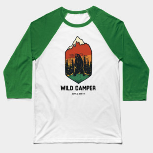 hiking Baseball T-Shirt