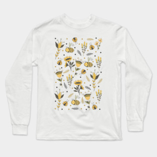Bee and ladybugs Long Sleeve T-Shirt