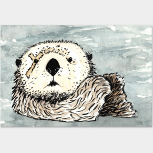 Y-EYE OTTER Posters and Art