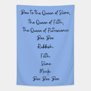 Princess Bride/Queen of Slime Tapestry