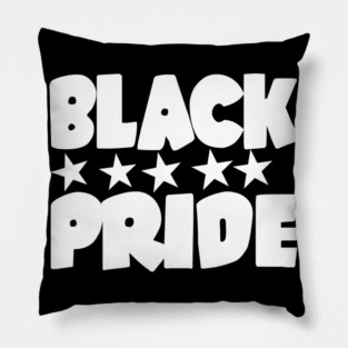 Cool Black Pride Art Pillow