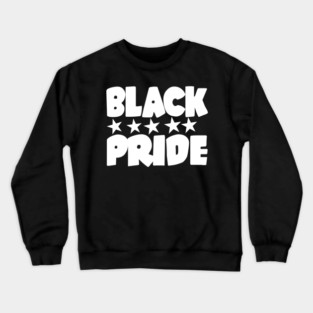 Cool Black Pride Art Crewneck Sweatshirt