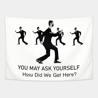 Talking Heads You May Ask Yourself How Did We Get Here Tapestry