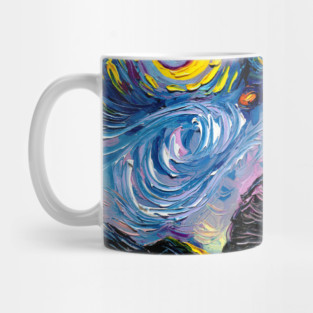 Black Tuxedo Cat Night 2 Mug