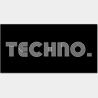 Techno Posters and Art