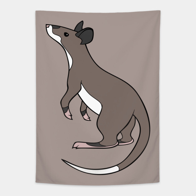 Gambian Pouched Rat Tapestry by DeguArts