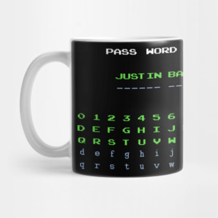 Metroid - Justin Bailey Password Mug