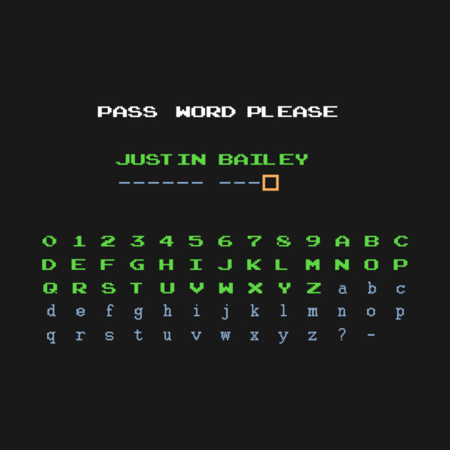 Metroid - Justin Bailey Password by Artificial Cheese