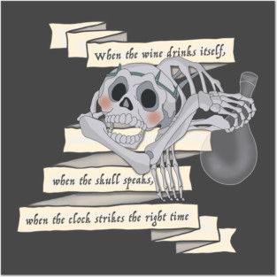 The Last Unicorn Skull Riddle Posters and Art