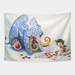 Elephant Tapestry