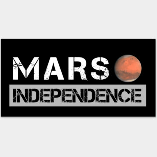 OCCUPY MARS INDEPENDENCE Posters and Art