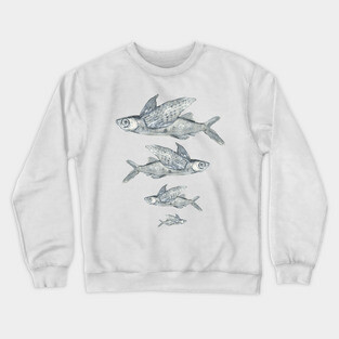 Flying fish Crewneck Sweatshirt