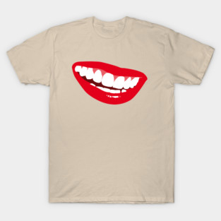 Mouth Teeth mask design T-Shirt