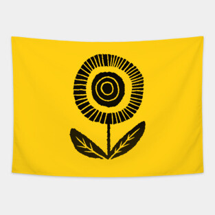 Happy Little Flower Tapestry