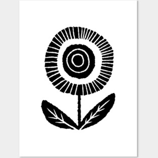 Happy Little Flower Posters and Art