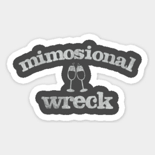 Mimosional Wreck Sticker