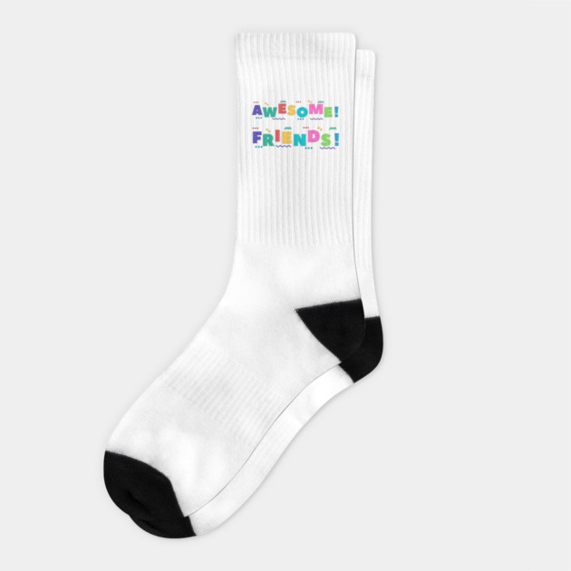 Awesome friends, international friends day Socks by Tshirtiz