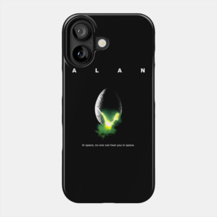 ALAN shirt - Alien Phone Case