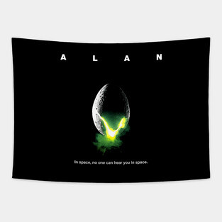 ALAN shirt - Alien Tapestry
