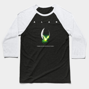 ALAN shirt - Alien Baseball T-Shirt