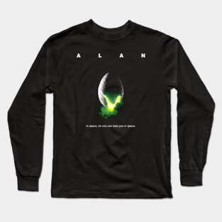 ALAN shirt - Alien Long Sleeve T-Shirt