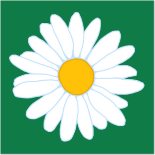 Simply Daisy Flower Posters and Art