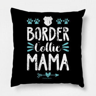Border Collie Mama Pillow