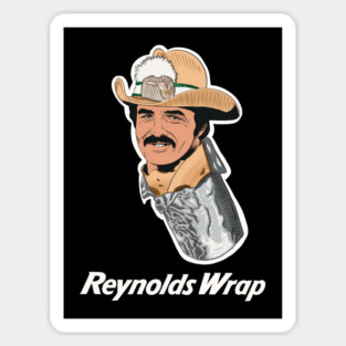Burt Reynolds Wrap Sticker