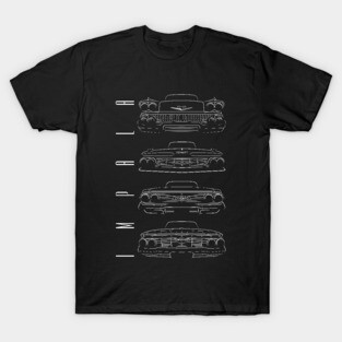 Evolution of the Impala: 1958-1961 T-Shirt