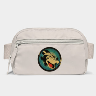 Vintage Cartoon Wolf Bag