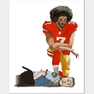 Colin Kaepernick - Derek Chauvin Posters and Art