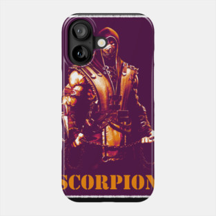 Scorpion mortal kombat Phone Case