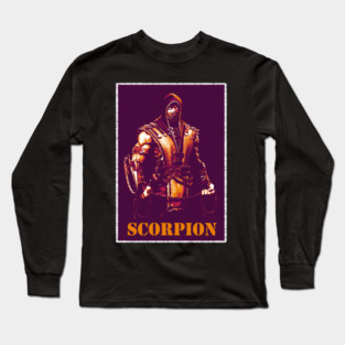 Scorpion mortal kombat Long Sleeve T-Shirt