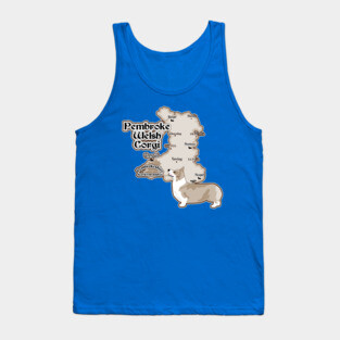 Corgi Tank Top