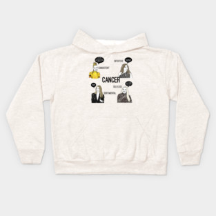 Cancer- Bravostrolgy series Kids Hoodie