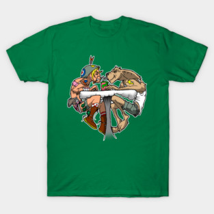 Tank girl and booga heart T-Shirt