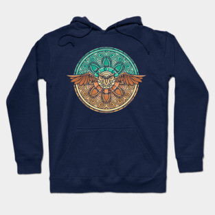 Mandala Owl Hoodie