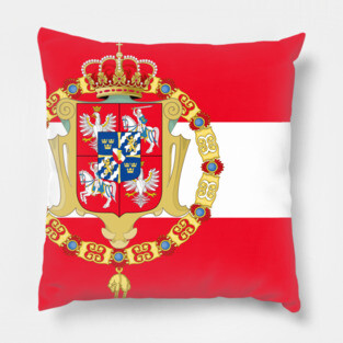 Polish Lithuanian commonwealth flag Pillow