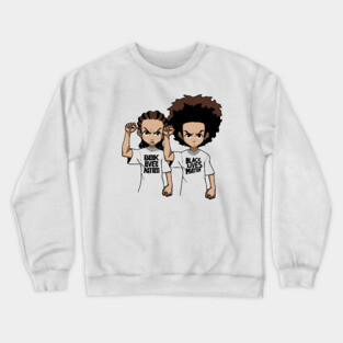 Black Lives Matter Riley & Huey Crewneck Sweatshirt