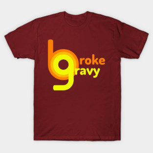 Broke Gravy Retro T-Shirt