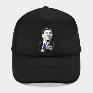 Funny I Smell Hippies - Vintage Ronald Reagan Hat