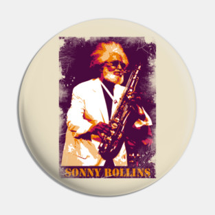 Sonny Rollins saxophone Pin