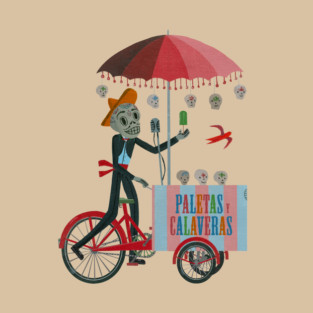 Paletas y Calaveras T-Shirt
