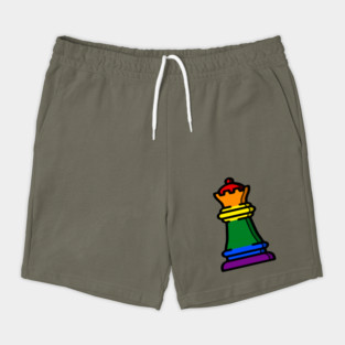 gay pride chess queen Shorts