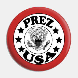 Prez USA Logo Pin