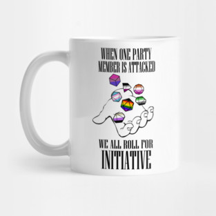 Roll for Initiative! Pride ver. 1 Mug