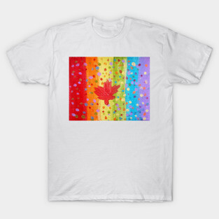 Canadian Flag by 9yr old girl T-Shirt