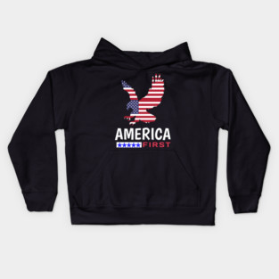 America first Kids Hoodie